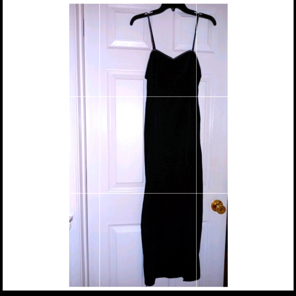 Long black dress